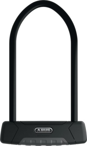 Lucchetto A U Abus 470 Granit Per Bici - Nero 9" - Con Staffa Di Montaggio SH B 9 - Chiave